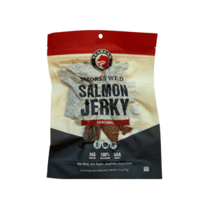 Seabear smokehouse smoked wild salmon jerky