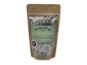 Sakari Farms Cedar Lavender Soaking Salts