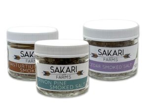 Sakari Farms Smoked Salt Group