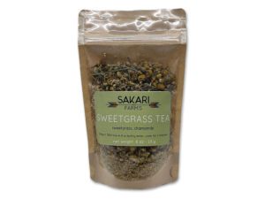 Sakari Farms Sweetgrass tea