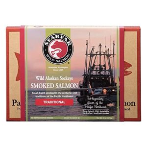 Wild Alaskan Sockeye Smoked Salmon