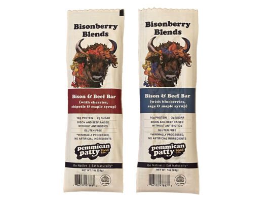Bisonberry Blends Bison and Beef Bar