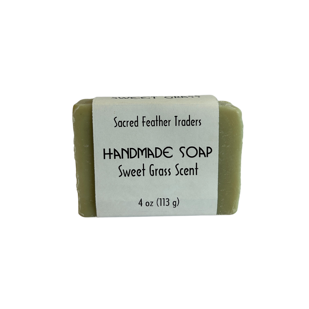 Sacred Feather Traders Sweetgrass Bar Soap