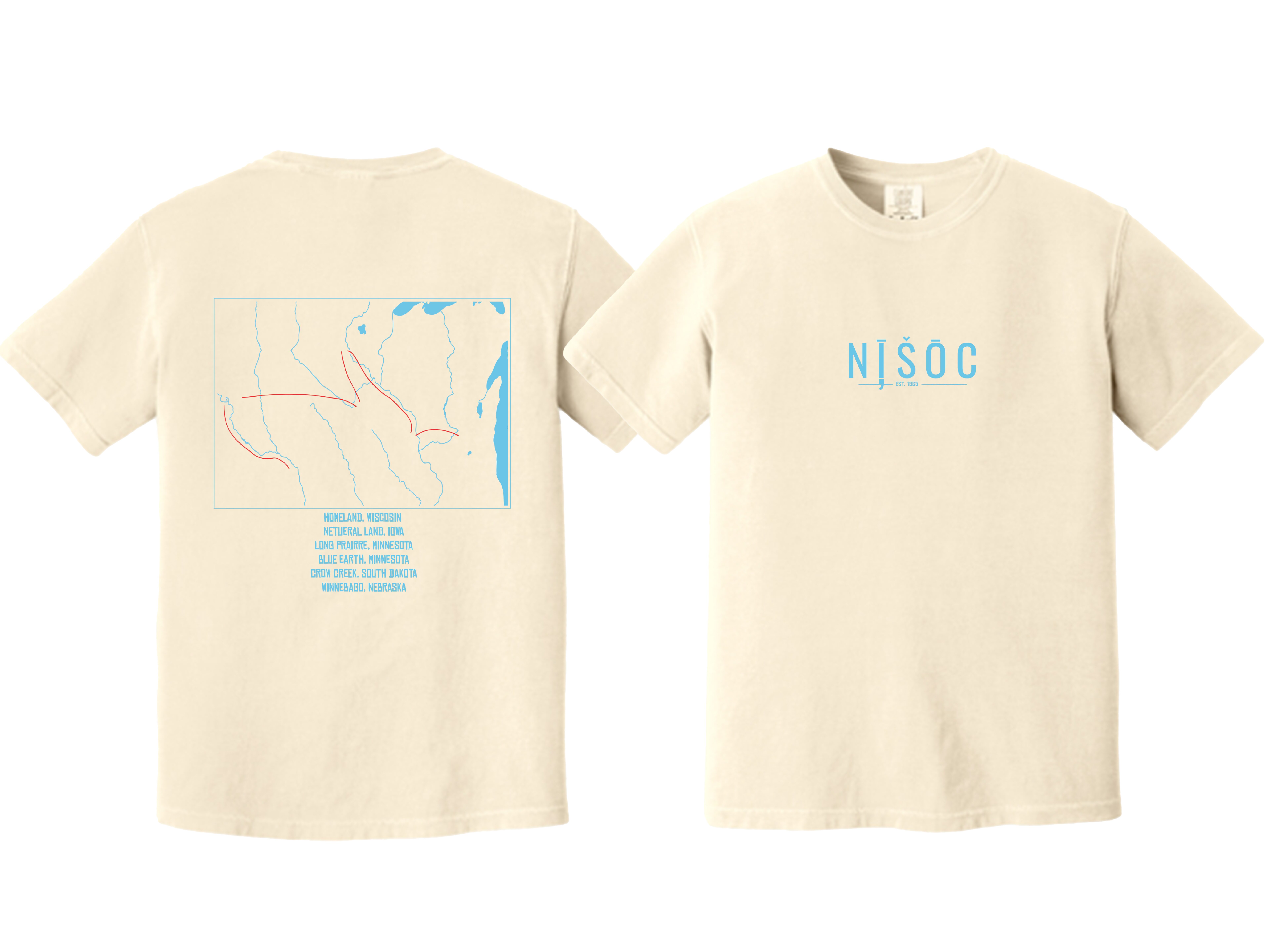Nī̖šōc T-shirts - Image 2