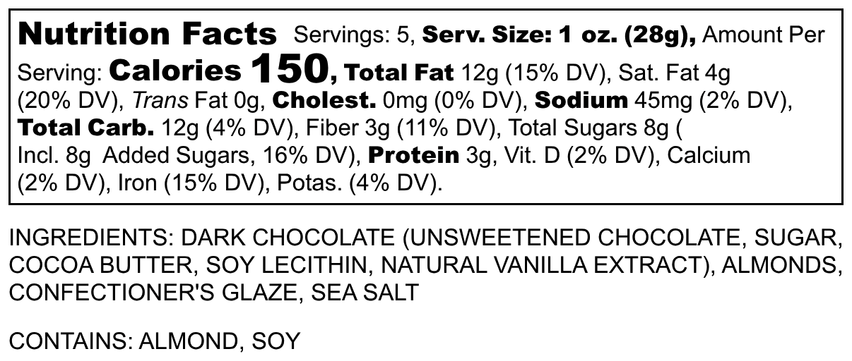 Puyallup Chocolates, Chocolate Covered Almonds - Image 2